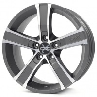 OZ Sahara 5 8,0x17 5/115 ET42 d-70,2 Matt Graphite Diamond Cut (W85061001N5)
